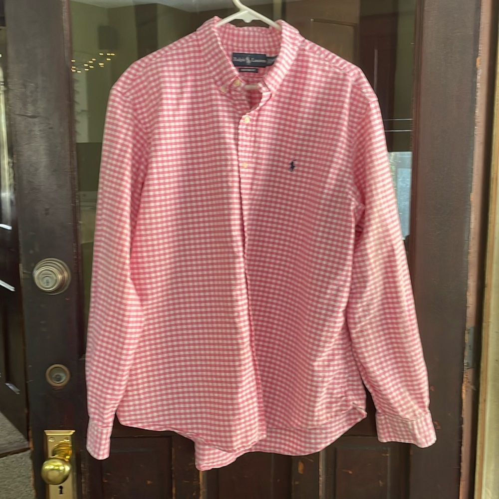 Men’s Ralph Lauren classic fit button down shirt. Size XXL